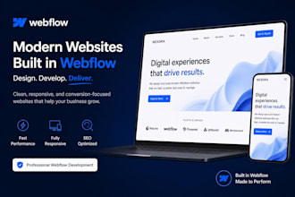 be webflow developer for webflow website webflow design webflow