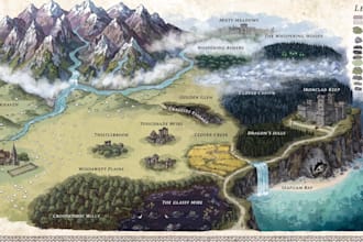 create your fantasy city map