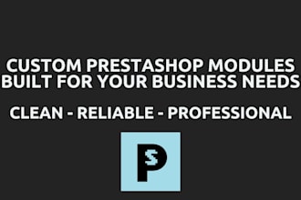 develop a custom prestashop module for your online store