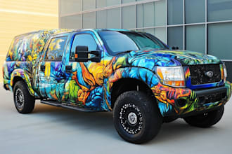design van wrap, car wrap, and vinyl wrap for any vehicle