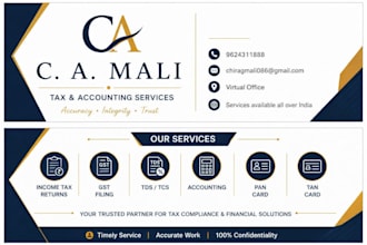 provide you accounting services with time and quality