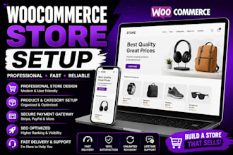 professional woocommerce store setup