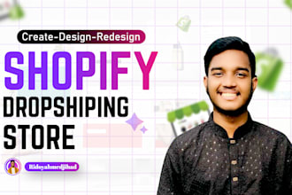 build shopify store shopify website premium dropshipping store