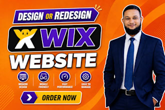 design or redesign wix website, convert figma to wix, and build with wix studio