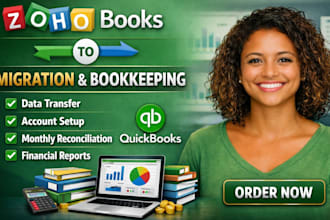 do zoho books setup bookkeeping data quickbooks migration monthly reconciliation