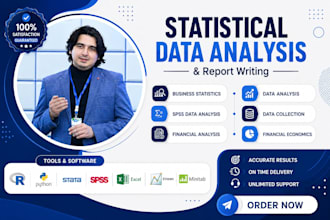 data analysis, data cleaning, business statistics, spss analysis, stata, eviews