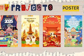 eye catching poster design with canva and figma