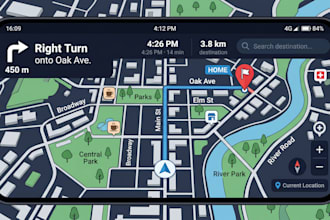 design wayfinding maps, mall hospital maps, navigation systems and facility maps