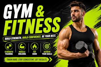 create a gym, fitness trainer, and fitness coaching website