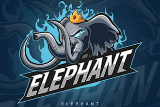 do modern elephant logo