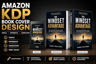 design premium amazon KDP covers