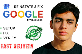 setup google my business, optimize gmb, reinstate gmb, gmb profile verification
