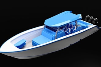 design your dream boat for you solidworks 3d cad models for your boat ships hull