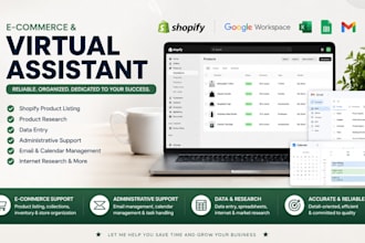 manage your shopify product listing and product research