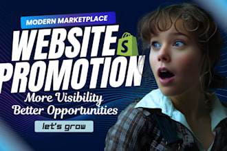 do social media website promotion to increase shopify ads and website traffic