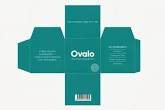 design luxury packaging, amazon box, mailer box and packaging dieline