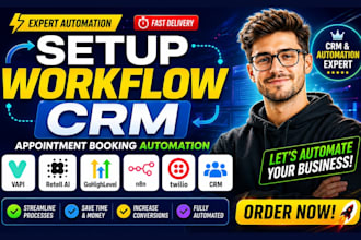 setup vapi ai retell gohighlevel n8n twilio crm appointment booking workflow