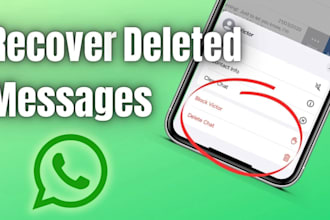 whatsapp data recovery edit and customize chat history