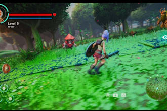 create immersive 3d game environment modeling scenes and custom game map
