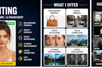 do professional ai image editing and photo enhancement