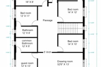 redraw, edit and modify autocad floor plans professionally