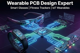design wearable health device pcb for smart glasses smart clothing and fitness