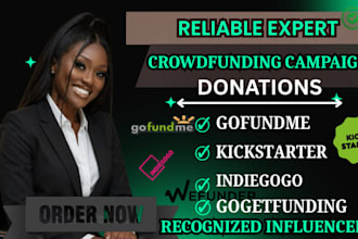 promote your crowdfunding campaign to most recognized influencers for donations