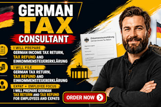 do german tax return, einkommensteuererklarung, tax refund for employees, expats