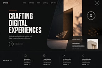 build a react website or landing page with firebase backend