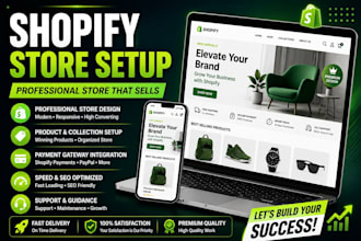 professional shopify store setup
