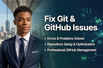 fix git github issues errors problems and setup repositories