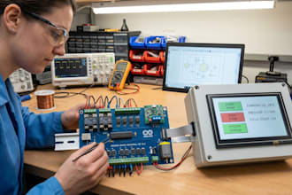 build arduino pcb industrial automation and hmi control systems