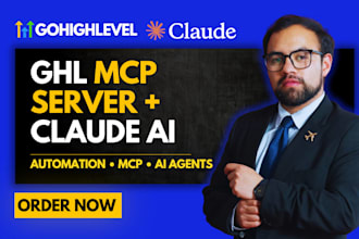 build a ghl mcp server with claude integration, ghl automation, ai agent setup