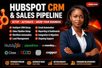 hubspot CRM sales pipeline automation setup