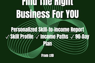 find the prefect income path for you using ai