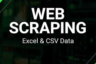 scrape news, books, products data from any website to excel in 1 hour