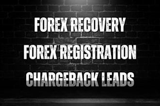 provide forex recovery leads