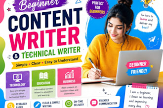 do content writing , technical writing in technology , education , communication