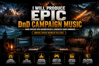 do atmospheric dnd campaign music dark fantasy rpg soundtracks, cinematic game
