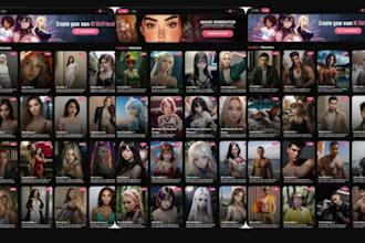 develop an ai nsfw chatbot website, nsfw content generator
