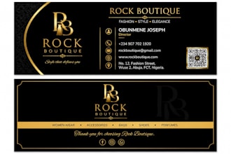 design professional and luxury business cards