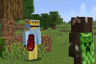 make you a minecraft thumbnail