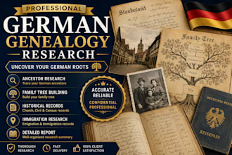 trace your german family tree and genealogy records