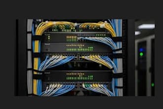 perform cabling, access points switches, configuration
