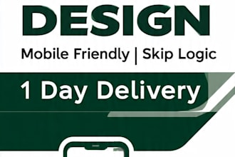 design mobile friendly kobo toolbox or odk survey form