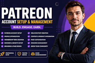 create patreon page setup profile optimization patreon profile management setup