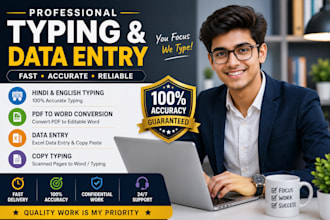 do fast hindi and english typing