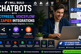 build chatbots with botpress voiceflow zapier integrations