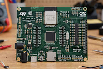 design pcb for arduino, esp32, stm32, and iot device