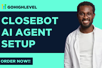 setup closebot ai agent and conversational ai receptionist for booking
